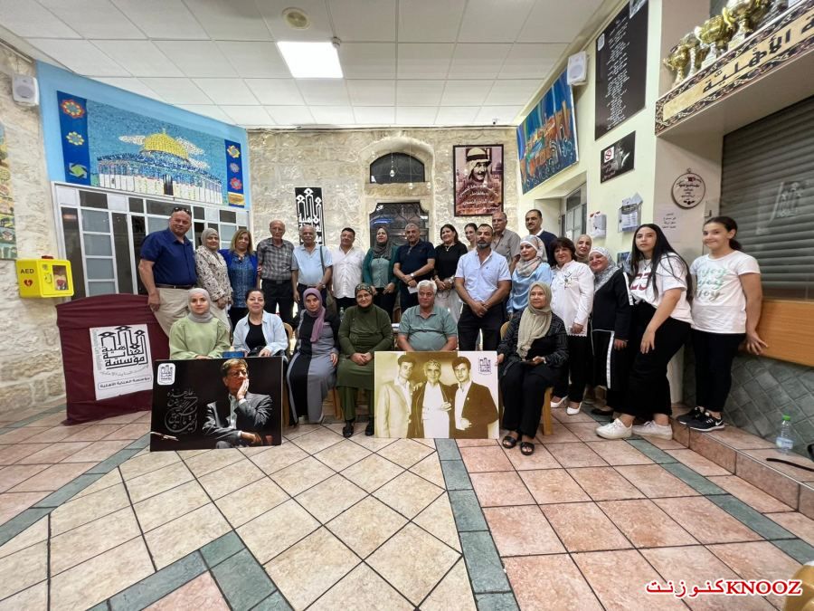  القدس -أمسية أدبية شعرية - خاصة إحياء لذكرى الشاعرين العظيمين محمود درويش وسميح القاسم .